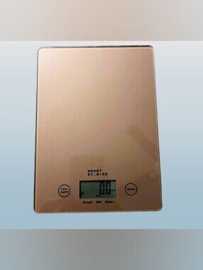 NIB Digital Kitchen Scale in Rose Gold